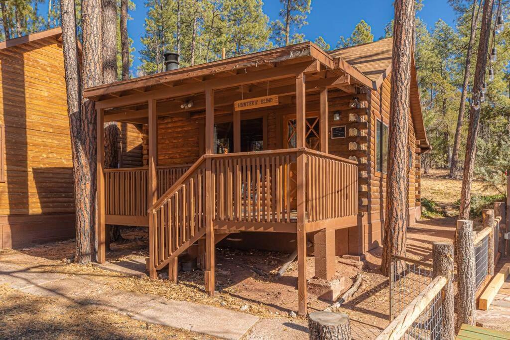Forest Cabin 1 Hunters Blind Payson Kültér fotó